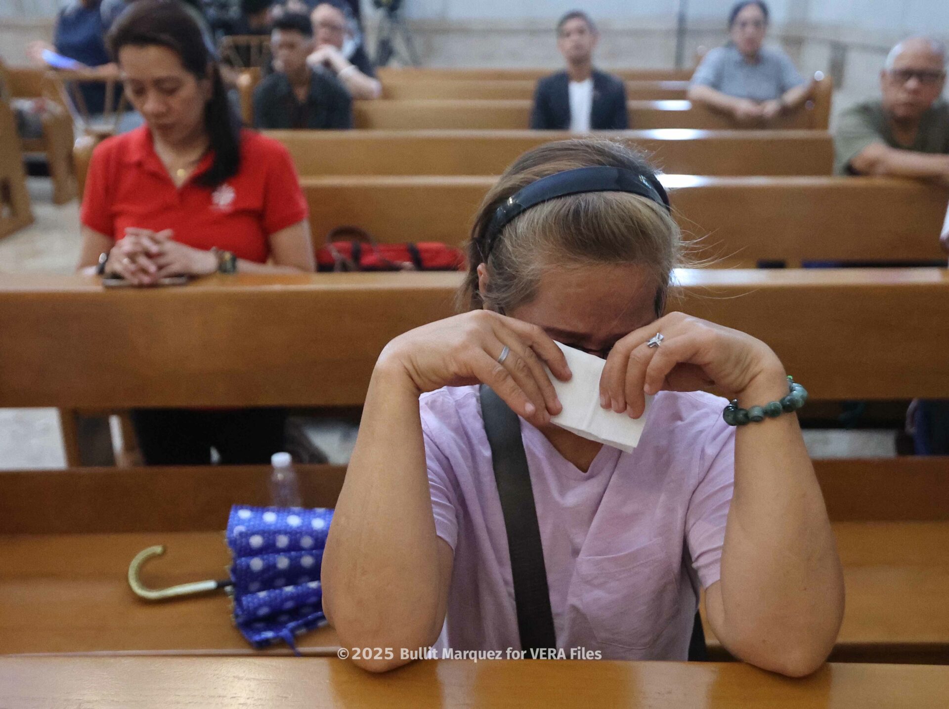 6/10 Filipinos mourn the passing of Pope Francis. Photo by Bullit Marquez for VERA Files